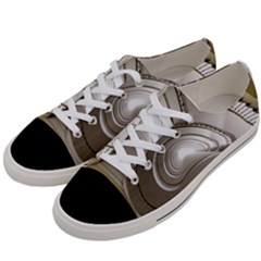 Staircase Berlin Architecture Women s Low Top Canvas Sneakers by BangZart