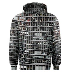 Skyscraper Glass Facade Offices Men s Pullover Hoodie by BangZart