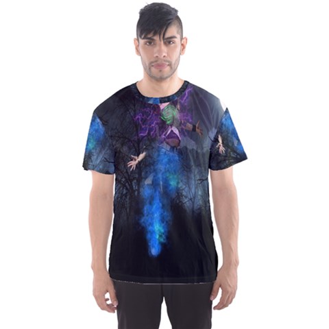 Magical Fantasy Wild Darkness Mist Men s Sports Mesh Tee by BangZart