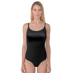 Q Tips Collage Space Camisole Leotard  by BangZart