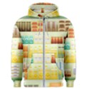 Supermarket Shelf Coffee Tea Grains Men s Zipper Hoodie View1