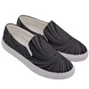 Abstract Art Color Design Lines Men s Canvas Slip Ons View3