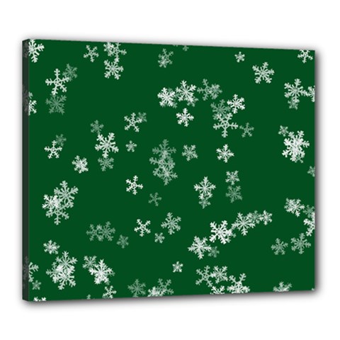 Template Winter Christmas Xmas Canvas 24  X 20  by Celenk