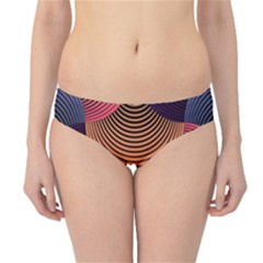 Geometric Swirls Hipster Bikini Bottoms by Celenk