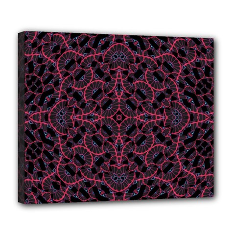 Modern Ornate Pattern Deluxe Canvas 24  X 20   by dflcprints