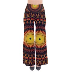 Mandala Psychedelic Neon Pants by Celenk