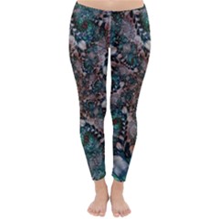 Art Artwork Fractal Digital Art Classic Winter Leggings by Celenk