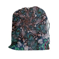 Art Artwork Fractal Digital Art Drawstring Pouches (xxl) by Celenk