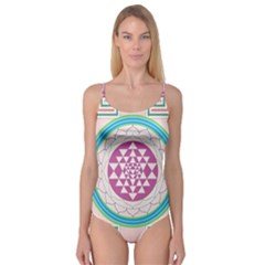 Mandala Design Arts Indian Camisole Leotard  by Celenk