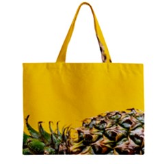 Pineapple Raw Sweet Tropical Food Zipper Mini Tote Bag by Celenk