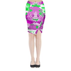 Fujoshi Midi Wrap Pencil Skirt by psychodeliciashop