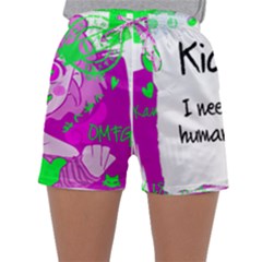 Kick Me! Sleepwear Shorts by psychodeliciashop