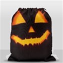 Pumpkin Helloween Face Autumn Drawstring Bag (Small) View2