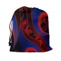 Fractal Abstract Pattern Circles Drawstring Pouches (XXL) View2