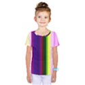 Abstract Background Pattern Textile 2 Kids  One Piece Tee View1