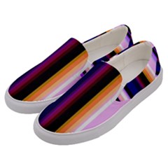 Abstract Background Pattern Textile 3 Men s Canvas Slip Ons by Celenk