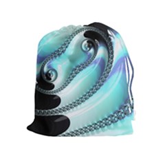 Background Pattern Jewellery Drawstring Pouches (extra Large) by Celenk