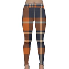 Abstract Background Pattern Textile 6 Classic Yoga Leggings by Celenk