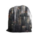 Armageddon Disaster Destruction War Drawstring Pouches (Extra Large) View1