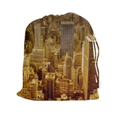 New York Empire State Building Drawstring Pouches (xxl) by Celenk