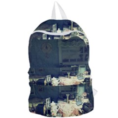Abandonded Dollhouse Foldable Lightweight Backpack by snowwhitegirl