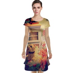 Cream Dollhouse Cap Sleeve Nightdress by snowwhitegirl