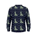 Blue Boots Kids  Sweatshirt View2