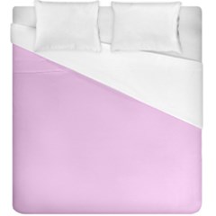 Soft Pink Duvet Cover (king Size) by snowwhitegirl