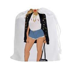 Beyonce Drawstring Pouches (xxl) by NobleIllustrations