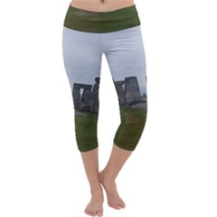 Stonehenge Capri Yoga Leggings by all7sins