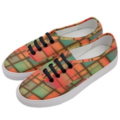 Background Abstract Colorful Women s Classic Low Top Sneakers by Nexatart