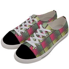 Seamless Pattern Seamless Design Women s Low Top Canvas Sneakers by Nexatart