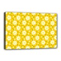 Daisy Dots Yellow Canvas 18  x 12  View1