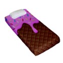Chocolate And Strawberry Icecream Fitted Sheet (Single Size) View2