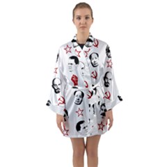 Communist Leaders Long Sleeve Kimono Robe by Valentinaart