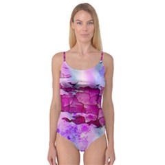 Background Crack Art Abstract Camisole Leotard  by Nexatart