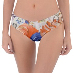 Texture Fabric Textile Detail Reversible Classic Bikini Bottoms by Nexatart
