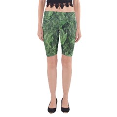 Geological Surface Background Yoga Cropped Leggings by Nexatart