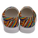 Fabric Texture Color Pattern Men s Canvas Slip Ons View4