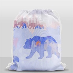 My Tribe,modern Art Drawstring Bag (small) by NouveauDesign