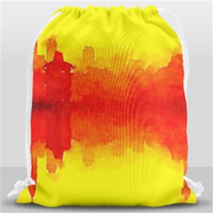 Sun Rise,city,modern Art Drawstring Bag (large) by NouveauDesign