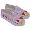 Cute Kawaii Popcorn Kids  Canvas Slip Ons View3