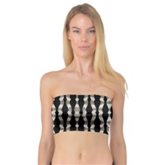 Wavy Stripes Pattern Bandeau Top by dflcprints