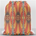 Geometric Extravaganza Pattern Drawstring Bag (Large) View2