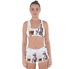 Coffee And Milkshakes Racerback Boyleg Bikini Set by KuriSweets