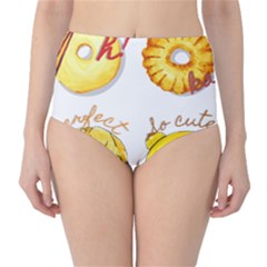 Bread Stickers High-waist Bikini Bottoms by KuriSweets
