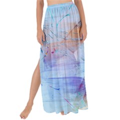 Background Art Abstract Watercolor Maxi Chiffon Tie-up Sarong by Nexatart