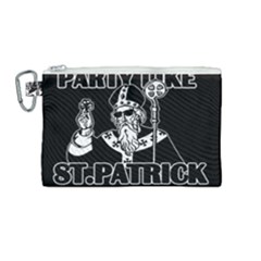  St  Patricks Day  Canvas Cosmetic Bag (medium) by Valentinaart