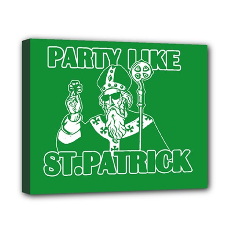  St  Patricks Day  Canvas 10  X 8  by Valentinaart