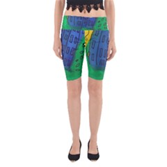 City Yoga Cropped Leggings by snowwhitegirl